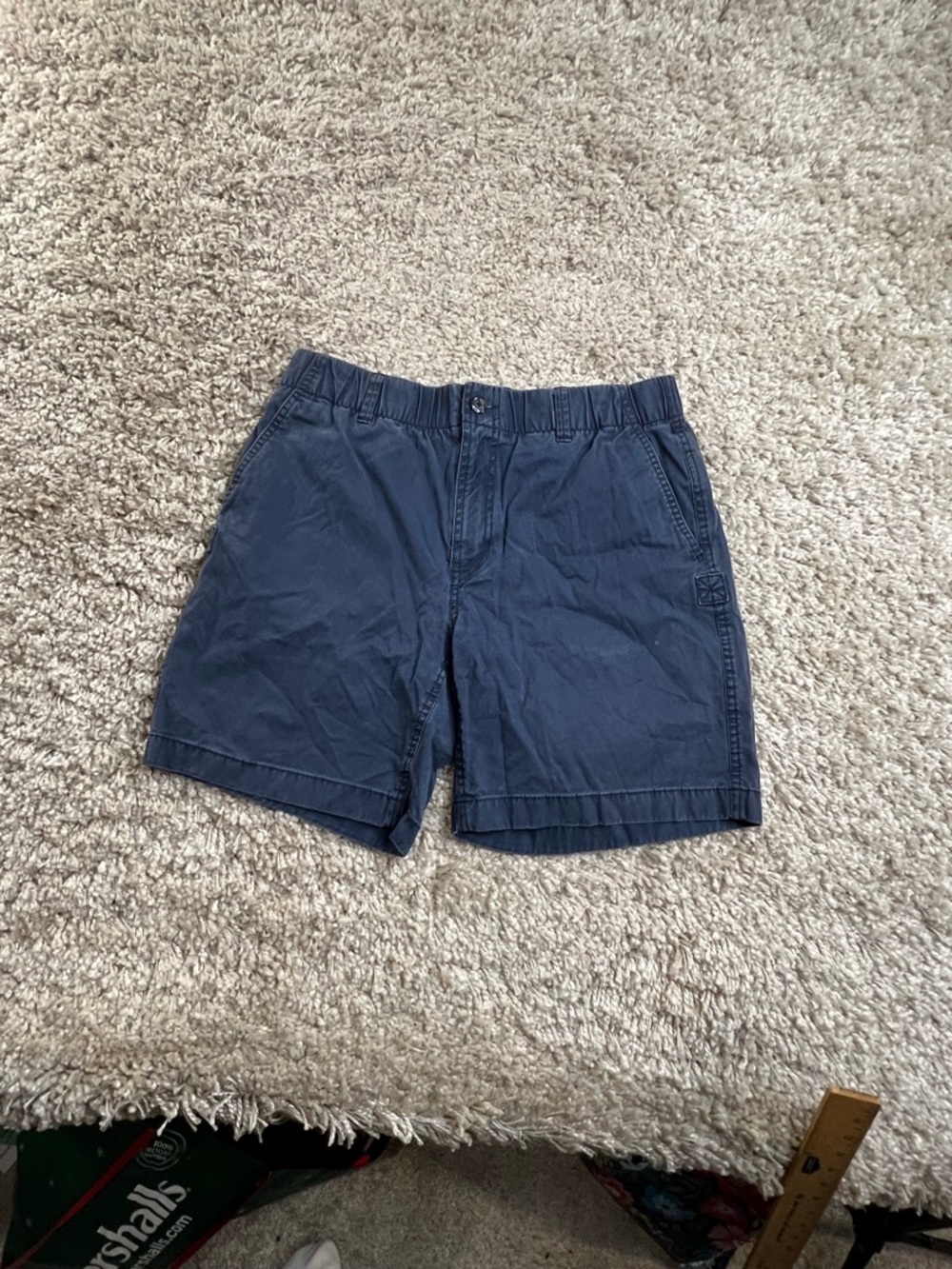L.L. Bean Navy Casual Cotton Blend Women's Shorts